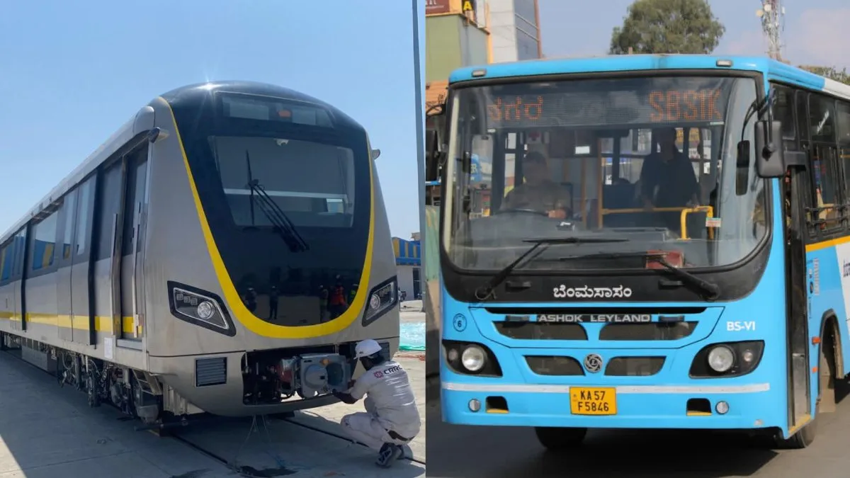 BMTC: ಹಳದಿ ಮಾರ್ಗದ ಮೆಟ್ರೋ ಪ್ರಯಾಣಿಕರಿಗೆ ಗುಡ್ ನ್ಯೂಸ್, ಹೆಚ್ಚಾಗಲಿವೆ ಬಿಎಂಟಿಸಿ ಫೀಡರ್ ಬಸ್‌