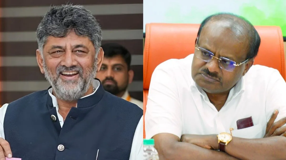 ಬಿಡದಿ ಟೌನ್‌ಶಿಪ್ ಫೈಟ್: ಕುಮಾರಸ್ವಾಮಿ ಸವಾಲು ಸ್ವೀಕರಿಸಿ ಭೇಟಿಗೆ ಜಾಗ, ಡೇಟ್‌ ಫಿಕ್ಸ್‌ ಮಾಡಿದ ಡಿ.ಕೆ.ಶಿವಕುಮಾರ್