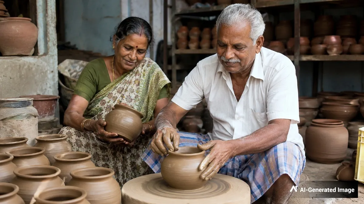 ಪಂಚತಾರಾ ಹೋಟೆಲ್‌ಗಳಿಗೂ ಇವರದ್ದೇ ಮಣ್ಣಿನ ಮಡಿಕೆ ಬೇಕು: ಇದು ಚೆನ್ನೈನ ಮೊಸರು ಮಡಿಕೆ ತಯಾರಕ ಮನೋಹರ್‌ನ 50 ವರ್ಷದ ಯಶೋಗಾಥೆ