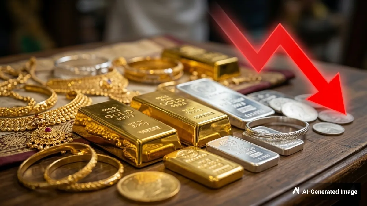 Gold Rate Today: ಬಂಗಾರ ಖರೀದಿಸುವವರಿಗೆ ಭರ್ಜರಿ ಸಿಹಿಸುದ್ದಿ; ಸತತ ಎರಡನೇ ದಿನವೂ ಚಿನ್ನ, ಬೆಳ್ಳಿ ಬೆಲೆಯಲ್ಲಿ ಭಾರಿ ಕುಸಿತ