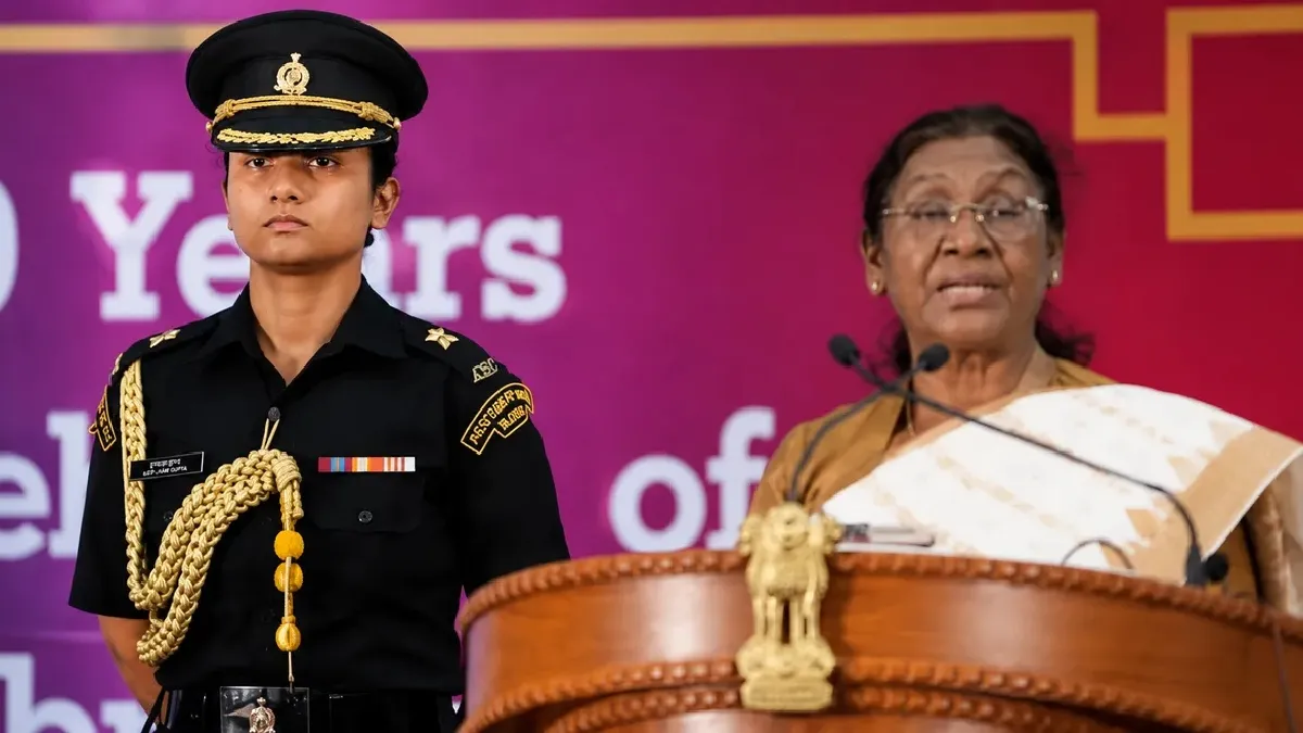 ರಾಷ್ಟ್ರಪತಿ ಎಡಿಸಿ ಆಗಿ ಇತಿಹಾಸ ನಿರ್ಮಿಸಿದ ಮೊದಲ ಮಹಿಳಾ ಸೇನಾಧಿಕಾರಿ ಮೇಜರ್ ನವ್ಯಾ ಶೇಖಾವತ್!