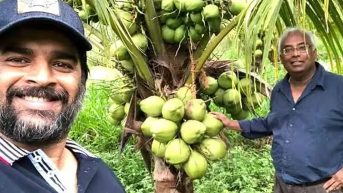 Actor R Madhavan: ಬಂಜರು ಭೂಮಿಯನ್ನು ಹಸಿರು ತೆಂಗಿನ ತೋಟವನ್ನಾಗಿ ಮಾಡಿದ ನಟ ಮಾಧವನ್‌!