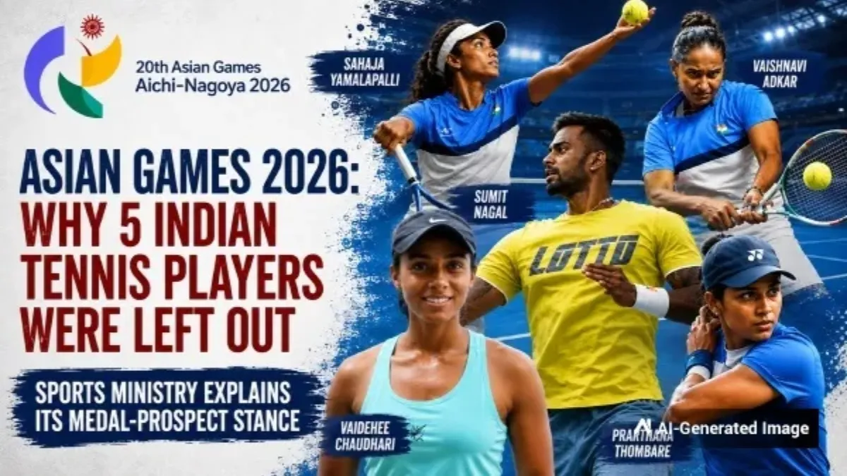 ಏಷ್ಯನ್ ಗೇಮ್ಸ್ 2026: 5 ಭಾರತೀಯ ಟೆನ್ನಿಸ್ ಆಟಗಾರರಿಗೆ ಶಾಕ್, ತಂಡದಿಂದ ಕೈಬಿಟ್ಟಿದ್ದೇಕೆ?
