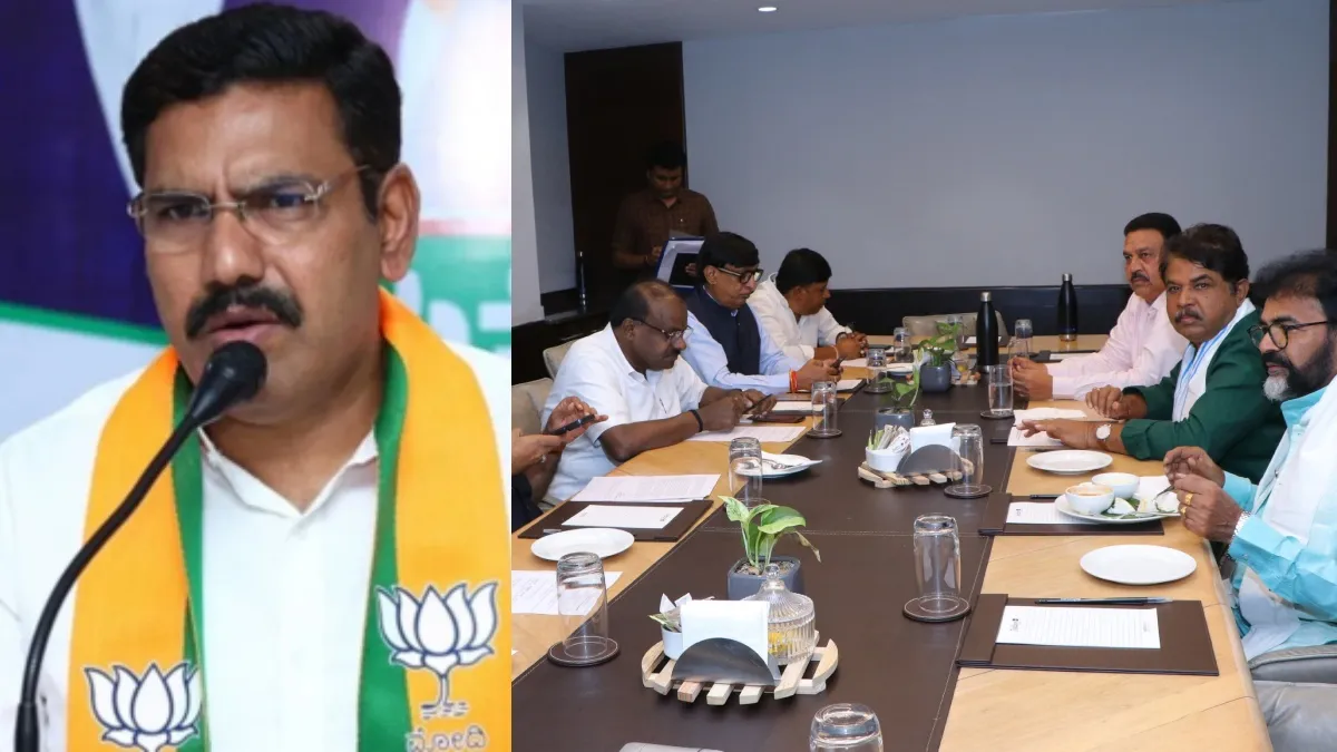 ಬಿಡದಿ ಟೌನ್‌ಶಿಪ್‌ ವಿರುದ್ಧ ಮೈತ್ರಿ ನಾಯಕರ ಸಮರ; ಹೆಚ್‌ಡಿಕೆ-ಅಶೋಕ್‌ ಸಭೆಯಿಂದ ವಿಜಯೇಂದ್ರ ದೂರ