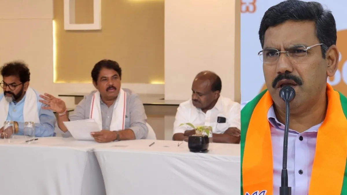 ಜೆಡಿಎಸ್‌ ಪಾದಯಾತ್ರೆಯಿಂದ ಬಿವೈವಿ ದೂರ; ವಿಜಯೇಂದ್ರ ನಡೆಗೆ ರಾಜಕೀಯ ವಲಯದಲ್ಲಿ ಭಾರೀ ಚರ್ಚೆ!