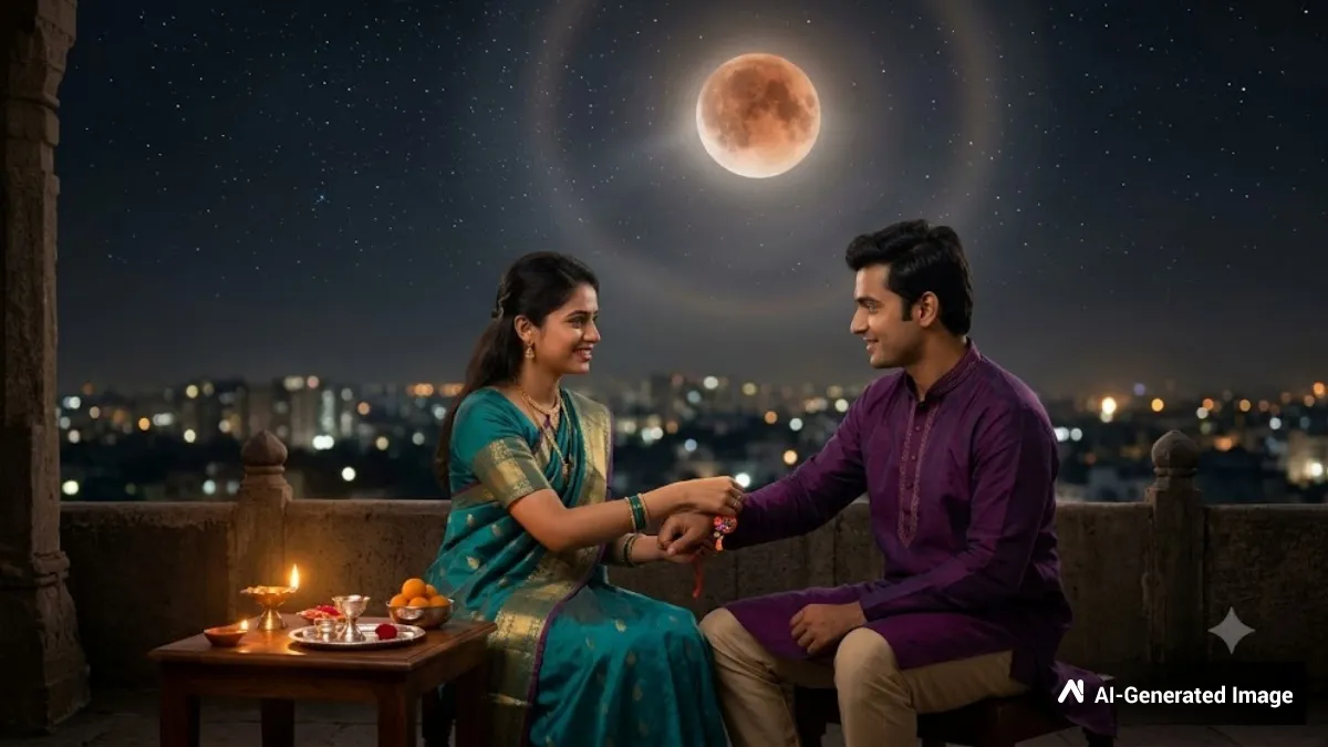 ರಕ್ಷಾಬಂಧನದ ದಿನ ಚಂದ್ರಗ್ರಹಣ: ಗ್ರಹಣ ಕಾಲ ಎಷ್ಟು? ರಾಖಿ ಕಟ್ಟುವ ಶುಭ ಸಮಯ ಯಾವುದು?