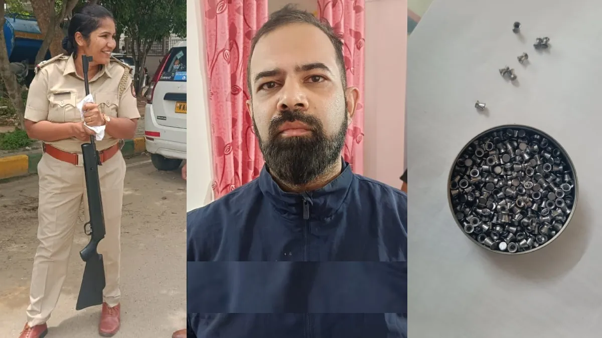ಬೆಂಗಳೂರಲ್ಲಿ ಕಂಠಮಟ ಕುಡಿದ ಟೆಕ್ಕಿಯ ಪುಂಡಾಟ! 45 ನಿಮಿಷ ಏರ್ ಗನ್ನಿಂದ ಫೈರಿಂಗ್, ಬೆಚ್ಚಿಬಿದ್ದ ಸ್ಥಳೀಯರು