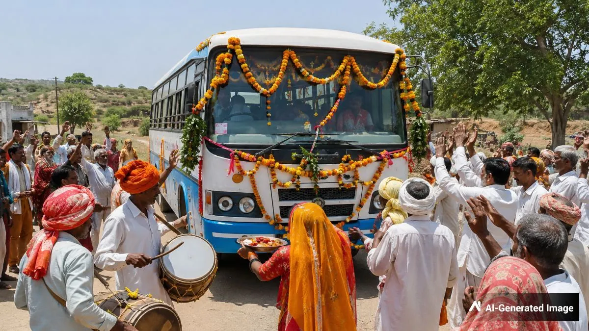 Government Bus: ಸ್ವಾತಂತ್ರ್ಯ ಸಿಕ್ಕ 79 ವರ್ಷಗಳ ನಂತರ ಗ್ರಾಮಕ್ಕೆ ಮೊದಲ ಸಾರಿಗೆ ಬಸ್ ಎಂಟ್ರಿ: ಕಾಲ್ನಡಿಗೆಗೆ ಗುಡ್‌ಬೈ ಎಂದ ಜನ