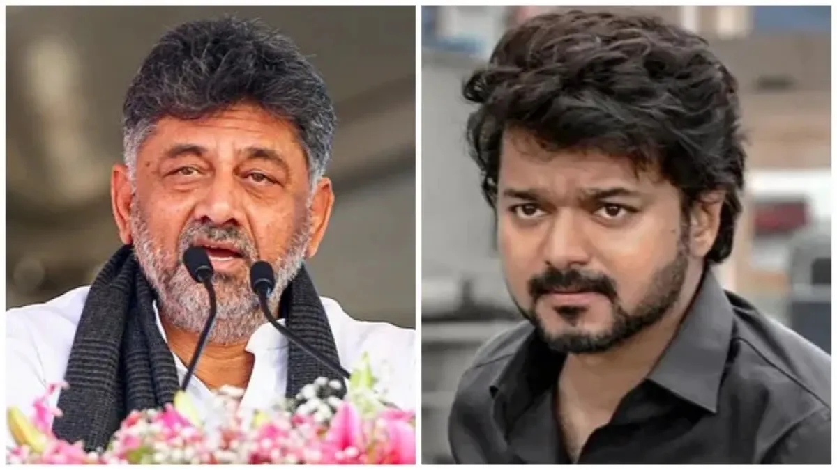 ಹನೂರು ಶೂಟೌಟ್‌ ಕಿಚ್ಚಿಗೆ ಕರ್ನಾಟಕ-ತಮಿಳುನಾಡು ಸಿಎಂ ವಾರ್‌; ವಿಜಯ್‌ಗೆ ಡಿಕೆ ಶಿವಕುಮಾರ್ ಖಡಕ್‌ ತಿರುಗೇಟು!