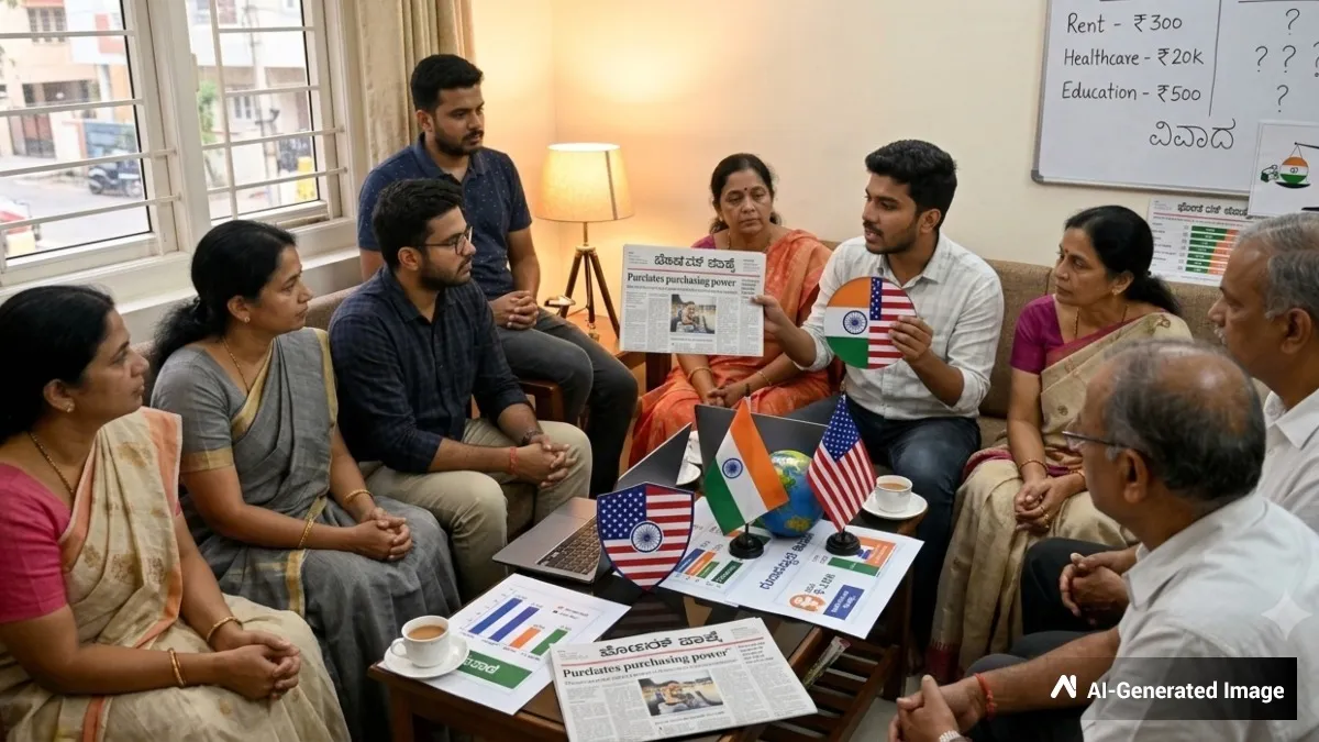 ಭಾರತದ 40 ಲಕ್ಷ ಅಮೆರಿಕದ ₹1.8 ಕೋಟಿ ವೇತನಕ್ಕೆ ಸಮ: ಸೋಶಿಯಲ್‌ ಮಿಡಿಯಾದಲ್ಲಿ ಭಾರೀ ಚರ್ಚೆ!