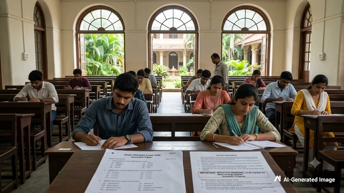 ರಾಜ್ಯದ ಸರ್ಕಾರಿ ಉದ್ಯೋಗಾಕಾಂಕ್ಷಿಗಳಿಗೆ ಬಿಗ್ ಶಾಕ್: FDA, SDA ಪರೀಕ್ಷೆಗೆ ಇನ್ಮುಂದೆ ನೆಗೆಟಿವ್ ಅಂಕ!