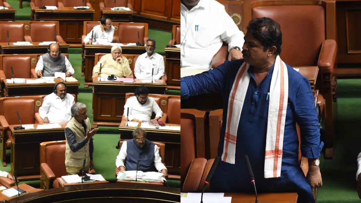 Assembly Session: ನಾಗೇಂದ್ರ ರಾಜೀನಾಮೆಗೆ ವಿಪಕ್ಷಗಳ ಪಟ್ಟು; ಸದನದಲ್ಲಿ ಭಾರೀ ಗದ್ದಲ