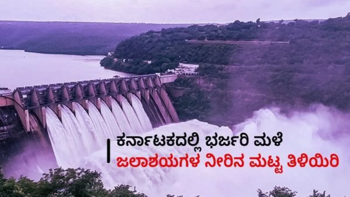 Karnataka Dam Water level: ಕೆಆರ್ಎಸ್ ಸೇರಿ ಕರ್ನಾಟಕದ 14 ಪ್ರಮುಖ ಜಲಾಶಯಗಳ ಆಗಸ್ಟ್ 16ರ ನೀರಿನ ಮಟ್ಟದ ವಿವರ