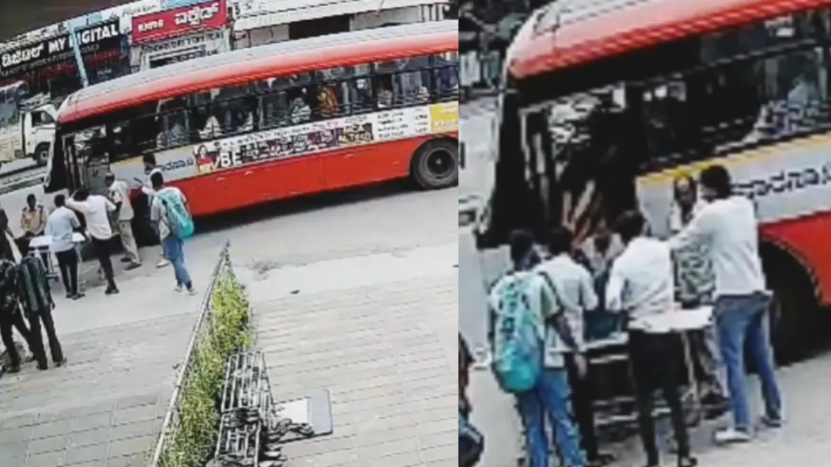 KSRTC ಬಸ್‌ನಲ್ಲೇ ವ್ಯಕ್ತಿಗೆ ಹೃದಯಾಘಾತ! ಆಸ್ಪತ್ರೆಗೇ ಬಸ್ ತಿರುಗಿಸಿದ ಚಾಲಕನ ಸಾಹಸಕ್ಕೆ ಭಾರೀ ಮೆಚ್ಚುಗೆ..Video