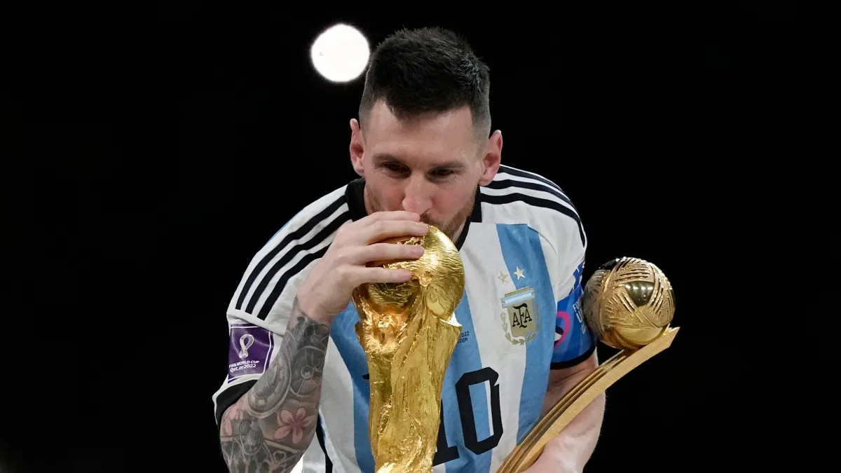 Lionel Messi Retirement: ಅಂತರರಾಷ್ಟ್ರೀಯ ಫುಟ್‌ಬಾಲ್‌ಗೆ ಲಿಯೋನೆಲ್ ಮೆಸ್ಸಿ ವಿದಾಯ; ಭಾವನಾತ್ಮಕ ಬರಹ ವೈರಲ್