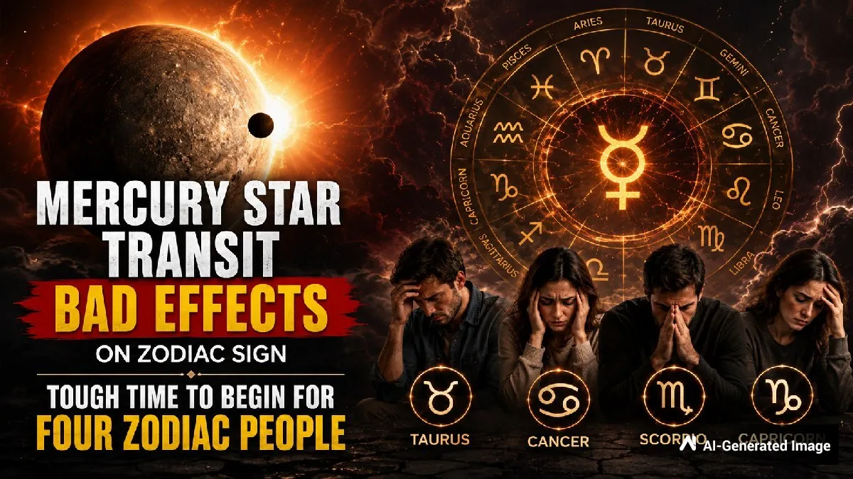 Mercury Transition: ಈ ರಾಶಿಯವರಿಗೆ ಕಷ್ಟ ಕಾಲ ಶುರು, ಧನ ಹಾನಿಯ ಆತಂಕ, ವ್ಯವಹಾರದಲ್ಲಿಯೂ ನಷ್ಟ, ನಿಮ್ಮದು ಯಾವ ರಾಶಿ?