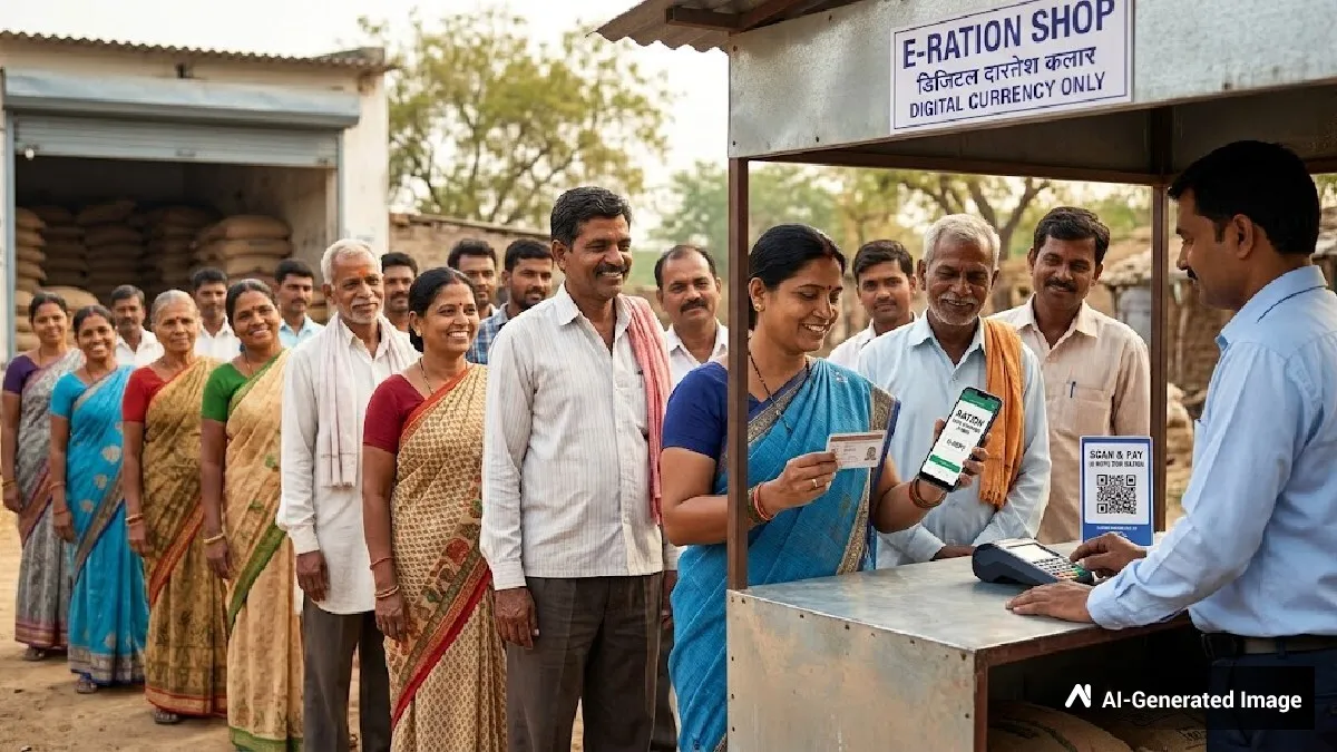 ರೇಷನ್‌ ಕಾರ್ಡ್‌ ಇರುವವರಿಗೆ ಕೇಂದ್ರ ಸರ್ಕಾರದ ಉಡುಗೊರೆ: ಇನ್ನು ಮುಂದೆ ಡಿಜಿಟಲ್ ವಾಲೆಟ್‌ಗೆ ಬೀಳುವುದು ಕರೆನ್ಸಿ