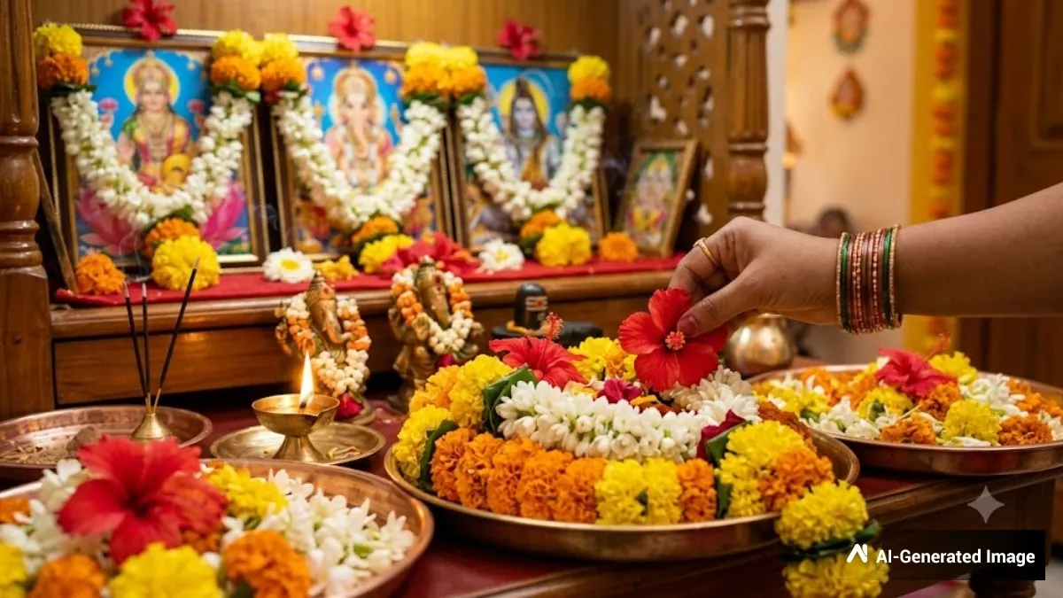 Rules for offering flowers: ಪೂಜೆಯಲ್ಲಿ ಹೂವಿಗೂ ಇದೆ ಮಹತ್ವ: ಯಾವ ದೇವರಿಗೆ ಯಾವ ಹೂ ಅರ್ಪಿಸಿದರೆ ಶುಭ ಫಲ?