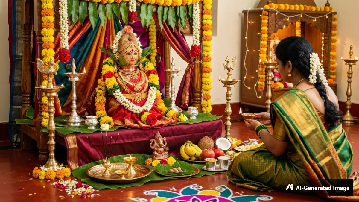 Varamahalaxmi Pooja : ವರ ಮಹಾಲಕ್ಷ್ಮೀ ವೃತದ ಸಂಪೂರ್ಣ ಫಲ ಸಿಗಬೇಕಾದರೆ ಪೂಜಾ ವಿಧಿ ವಿಧಾನ ಹೀಗಿರಲಿ