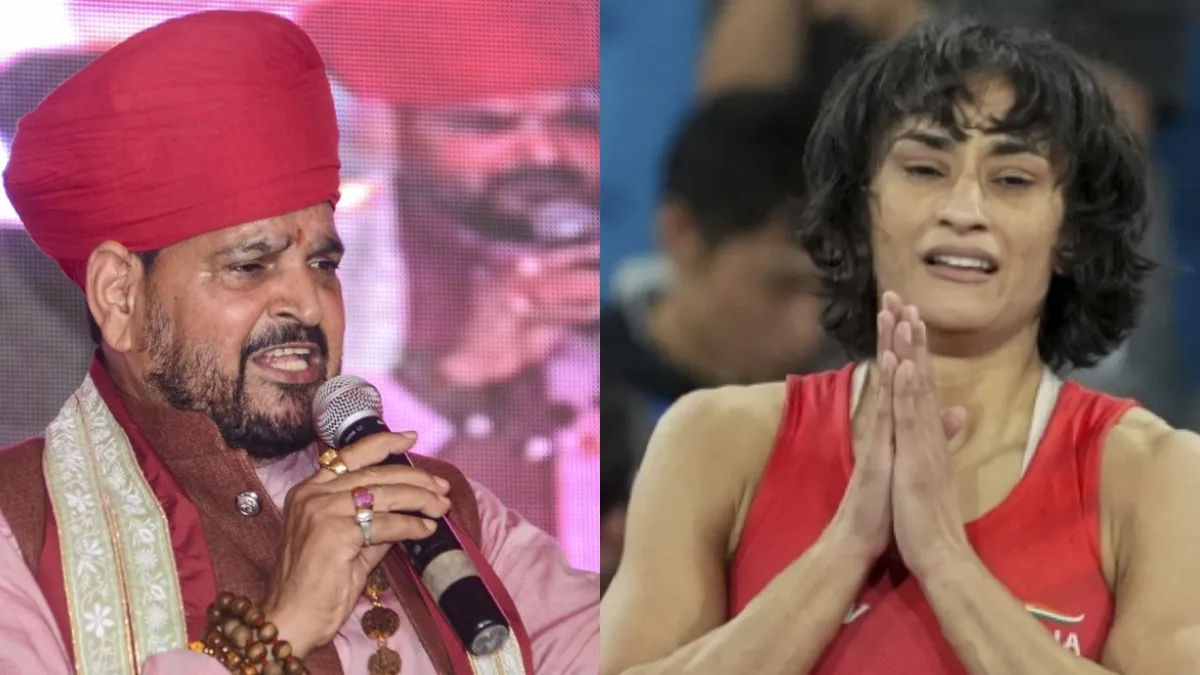 ಲೈಂಗಿಕ ಕಿರುಕುಳ ಪ್ರಕರಣದಲ್ಲಿ ಬ್ರಿಜ್ ಭೂಷಣ್ ರಕ್ಷಣೆಗೆ ನಿಂತ ಬಿಜೆಪಿ: ಭಾರತೀಯ ಖ್ಯಾತ ಕುಸ್ತಿಪಟು ವಿನೇಶ್ ಫೋಗಟ್ ನೇರ ಆರೋಪ