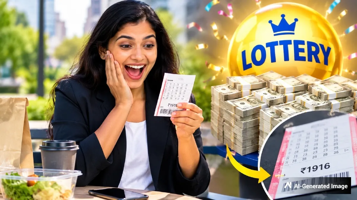 19 Crore Lottery: ಊಟಕ್ಕೆಂದು ಹೊರಹೋದವಳ ಬದುಕೇ ಬದಲಾಯ್ತು; ವಾಪಸ್‌ ಬರುವಷ್ಟರಲ್ಲಿ ₹16 ಕೋಟಿಯ ಒಡತಿ!