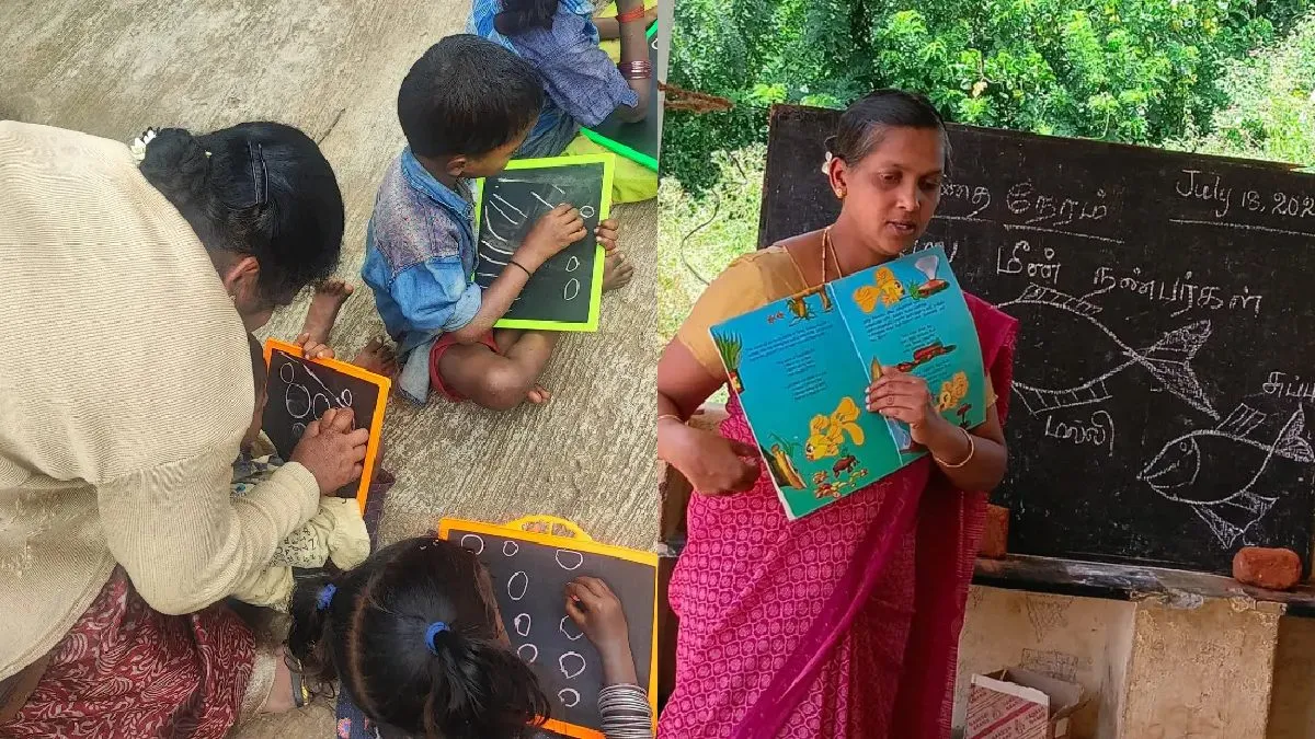 ಪಠ್ಯಪುಸ್ತಕದ ಬದಲು ಉಗುರು ಕತ್ತರಿಸಿ ಪಾಠ ಶುರು ಮಾಡಿದ 82 ವರ್ಷದ ಶಿಕ್ಷಕಿ: ಶಾಲೆಯ ಮುಖವೇ ನೋಡದ ಮಕ್ಕಳಿಗೆ ಒಲಿದ ಶಿಕ್ಷಣ