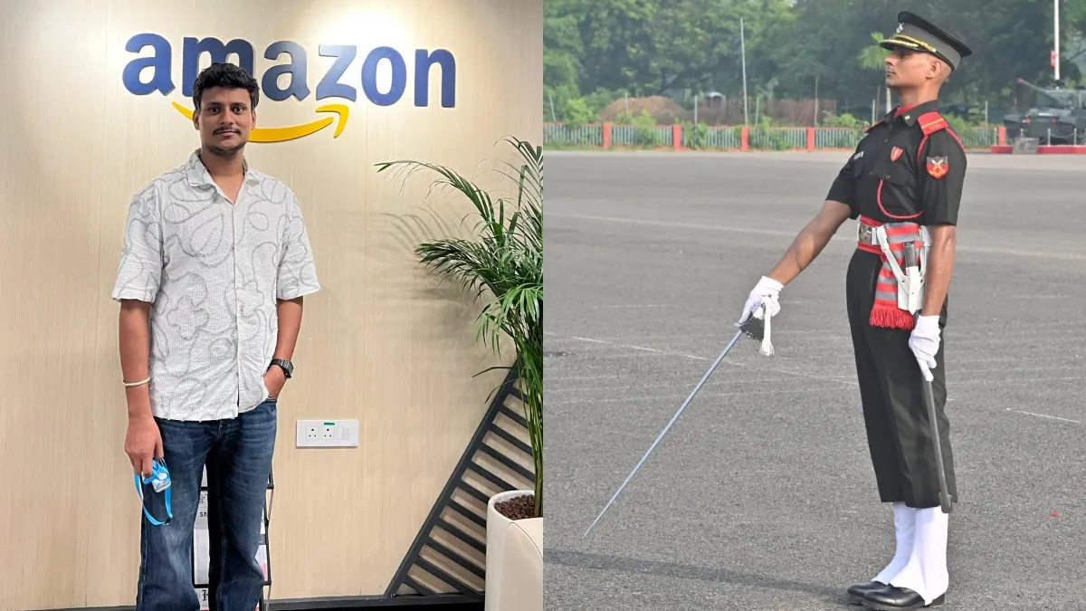 Amazonನ 46 ಲಕ್ಷ ರೂ. ಪ್ಯಾಕೇಜ್‌ ಕೆಲಸ ಬಿಟ್ಟು ಭಾರತೀಯ ಸೇನೆ ಸೇರಿದ ಟೆಕ್ಕಿ: ಇದು ಶಾರದೇಂದು ದೇಶಪ್ರೇಮದ ಕಥೆ
