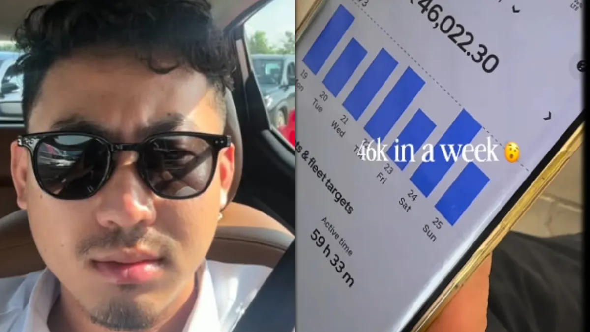 ವಾರಕ್ಕೆ ₹46 ಸಾವಿರ ಆದಾಯ! ಬೆಂಗಳೂರಿನ Uber Black ಚಾಲಕನ ಗಳಿಕೆ ನೋಡಿ ಬೆರಗಾದ ನೆಟ್ಟಿಗರು