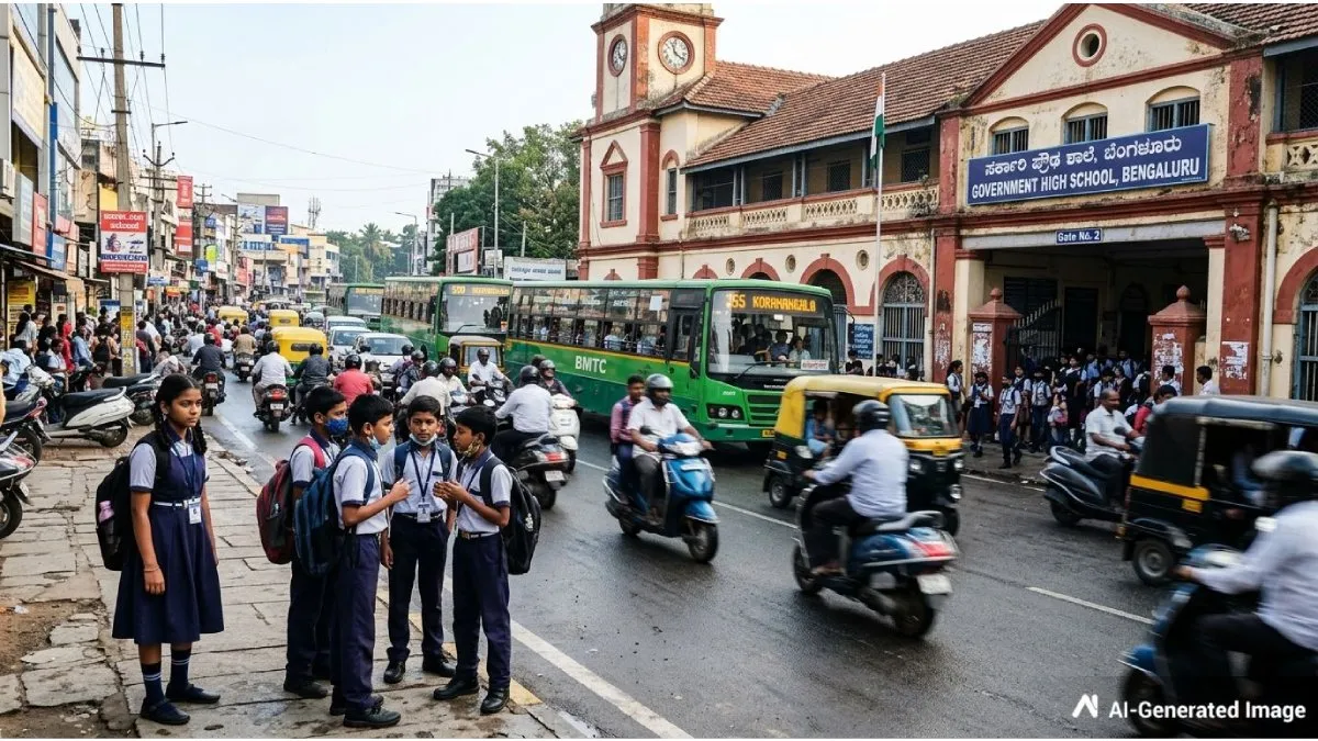 Bengaluru Traffic: ಟ್ರಾಫಿಕ್ ಸಮಸ್ಯೆಗೆ ಬ್ರೇಕ್: ಸರ್ಕಾರಿ ಶಾಲೆಗಳ ಸಮಯ ಬದಲಾವಣೆಗೆ ಮುಂದಾದ ಕರ್ನಾಟಕ ಸರ್ಕಾರ