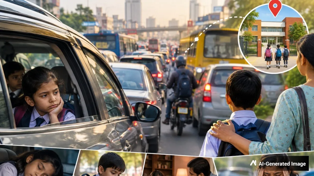 Bengaluru Traffic: ಬೆಂಗಳೂರಿನಲ್ಲಿ ಮಕ್ಕಳಿಗೆ ದೂರದ ಶಾಲೆ ಬೇಕೇ? ಪೋಷಕರು ಗಮನಿಸಬೇಕಾದ ಪ್ರಮುಖ ಅಂಶಗಳು