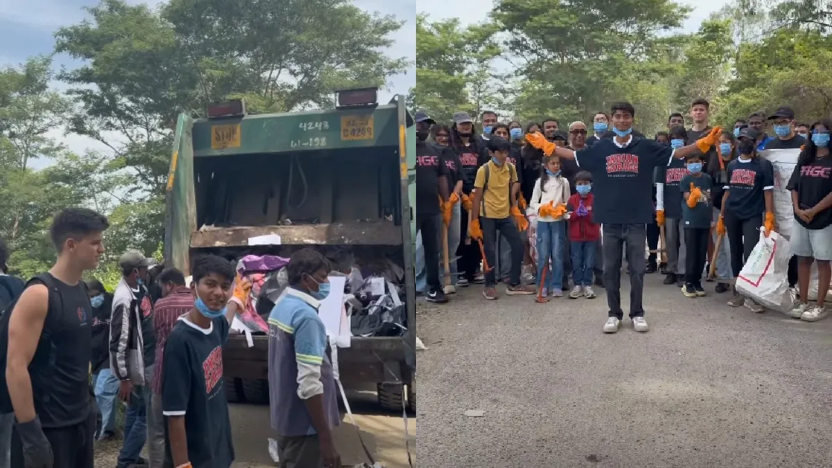 Bittu Tabahi: ಬೆಂಗಳೂರಿನ ತುರಹಳ್ಳಿ ಅರಣ್ಯ ಸ್ವಚ್ಛಗೊಳಿಸಿದ ಬಿಟ್ಟು ತಬಾಹಿ; 100 ಜನರ ತಂಡದೊಂದಿಗೆ ಬೃಹತ್ ಸ್ವಚ್ಛತಾ ಕಾರ್ಯಕ್ರಮ