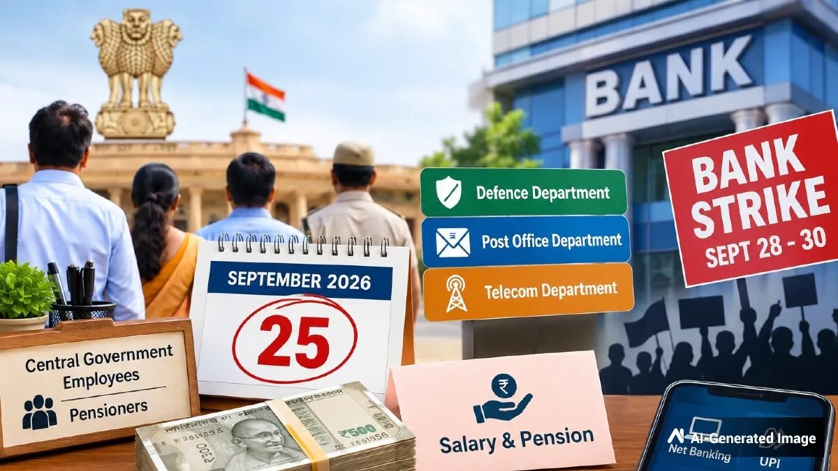 Central Government Employees: ನಿಗದಿತ ಸಮಯಕ್ಕಿಂತ ಮುಂಚಿತವಾಗಿ ವೇತನ, ಕೇಂದ್ರ ಸರ್ಕಾರಿ ನೌಕರರಿಗೆ ಸಿಹಿ ಸುದ್ದಿ