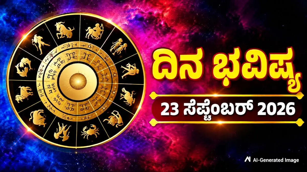 Daily Horoscope:ಶುಕ್ರನ ಕೃಪೆಯಿಂದ ಬದಲಾಗಲಿದೆ ಅದೃಷ್ಟ; ಈ ರಾಶಿಯವರಿಗೆ ಹಣದ ಲಾಭ, ಭರ್ಜರಿ ಯಶಸ್ಸು!