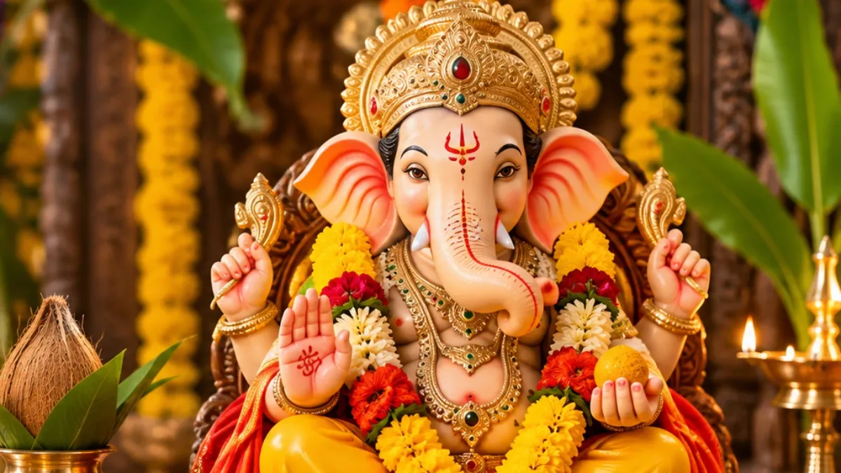 Ganesha Chaturthi 2026 : ಗಣೇಶ ಚತುರ್ಥಿ ದಿನವೇ ಎರಡೆರಡು ಶುಭ ಯೋಗ : ಮೂರ್ತಿ ಪ್ರತಿಷ್ಟಾಪನೆಯ ಘಳಿಗೆ, ವಿಧಿ ಹೀಗೆಯೇ ಇರಲಿ