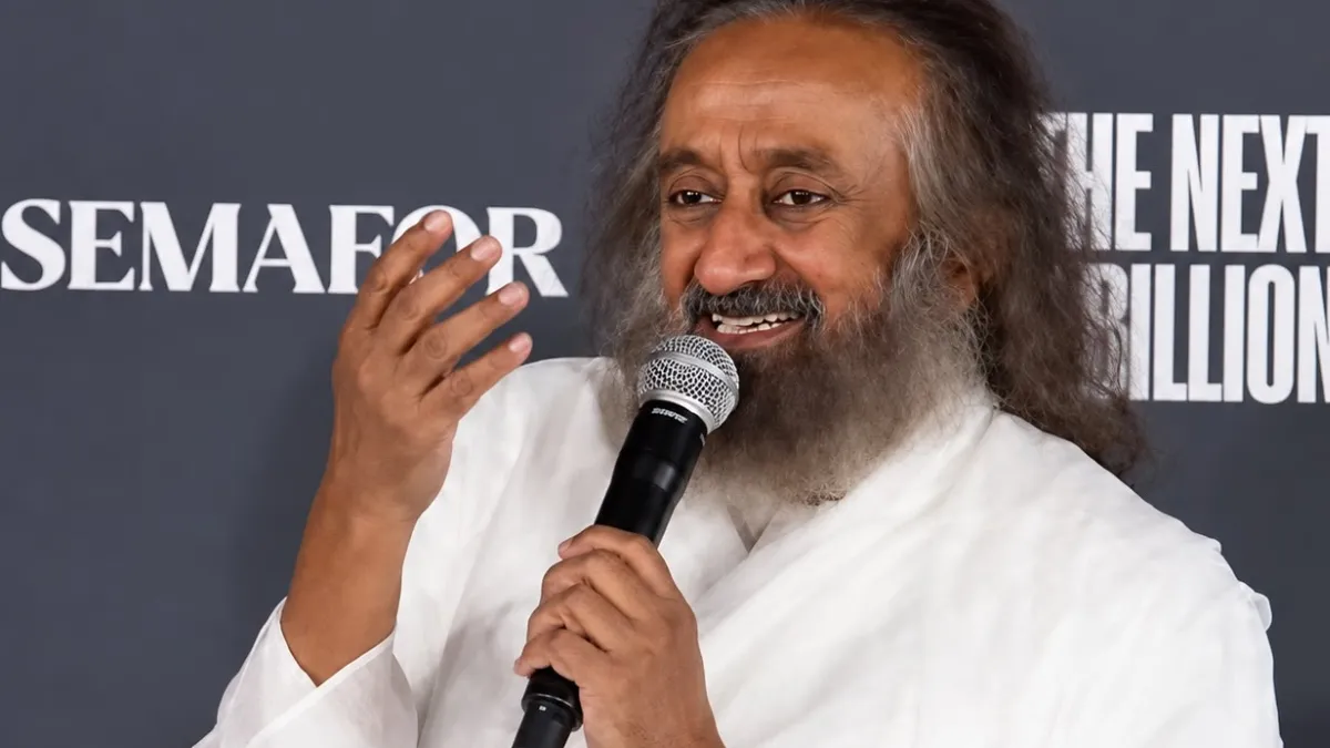 ಶಾಂತಿಯಿಲ್ಲದಿದ್ದರೆ ಸಮೃದ್ಧಿ ಇರಲು ಸಾಧ್ಯವಿಲ್ಲ: ನ್ಯೂಯಾರ್ಕ್‌ನ ಸೆಮಾಫೋರ್‌ ಶೃಂಗಸಭೆಯಲ್ಲಿ ಶ್ರೀ ರವಿ ಶಂಕರ್