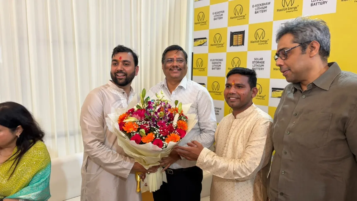 Maxvolt Energy: ಈ ರಾಜ್ಯದಲ್ಲಿ ₹700 ಕೋಟಿ ಹೂಡಿಕೆ! ಬೃಹತ್ EV ಬ್ಯಾಟರಿ ಘಟಕಕ್ಕೆ ಶಂಕುಸ್ಥಾಪನೆ