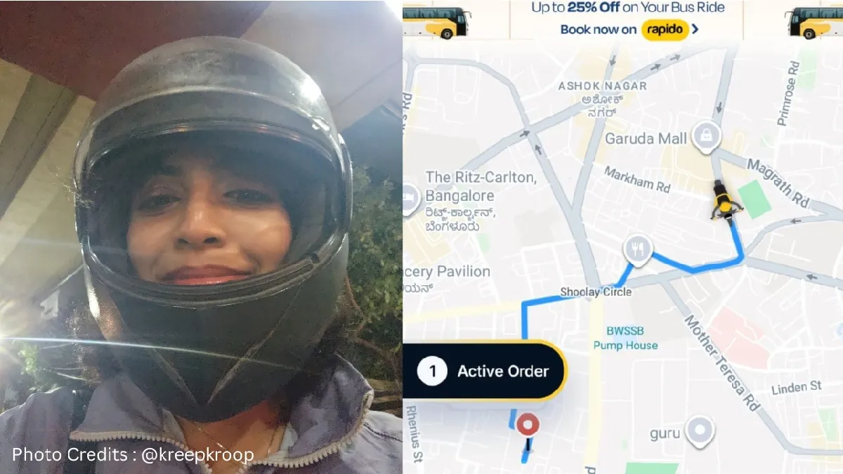 Rapido Viral: ಯುವತಿನ ಕೂರಿಸಿಕೊಳ್ಳದೇ 10 ಕಿ.ಮೀ ಬೈಕ್ ಓಡಿಸಿದ ಚಾಲಕ: ಗಾಳಿಪಟ ಸಿನಿಮಾ ನೆನಪಿಸಿಕೊಂಡ ಕನ್ನಡಿಗರು, ಆಗಿದ್ದೇನು