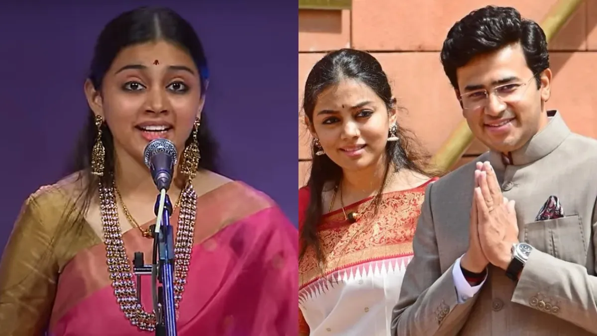 ಸಂಸದ ತೇಜಸ್ವಿ ಸೂರ್ಯ ಪತ್ನಿ ಶಿವಶ್ರೀ ಸ್ಕಂದಪ್ರಸಾದ್ ಬೆಂಗಳೂರಿನಲ್ಲಿ ಬೈಕ್ ರೈಡ್..ನೆಟ್ಟಿಗರು ಹೇಳೋದೇನು?