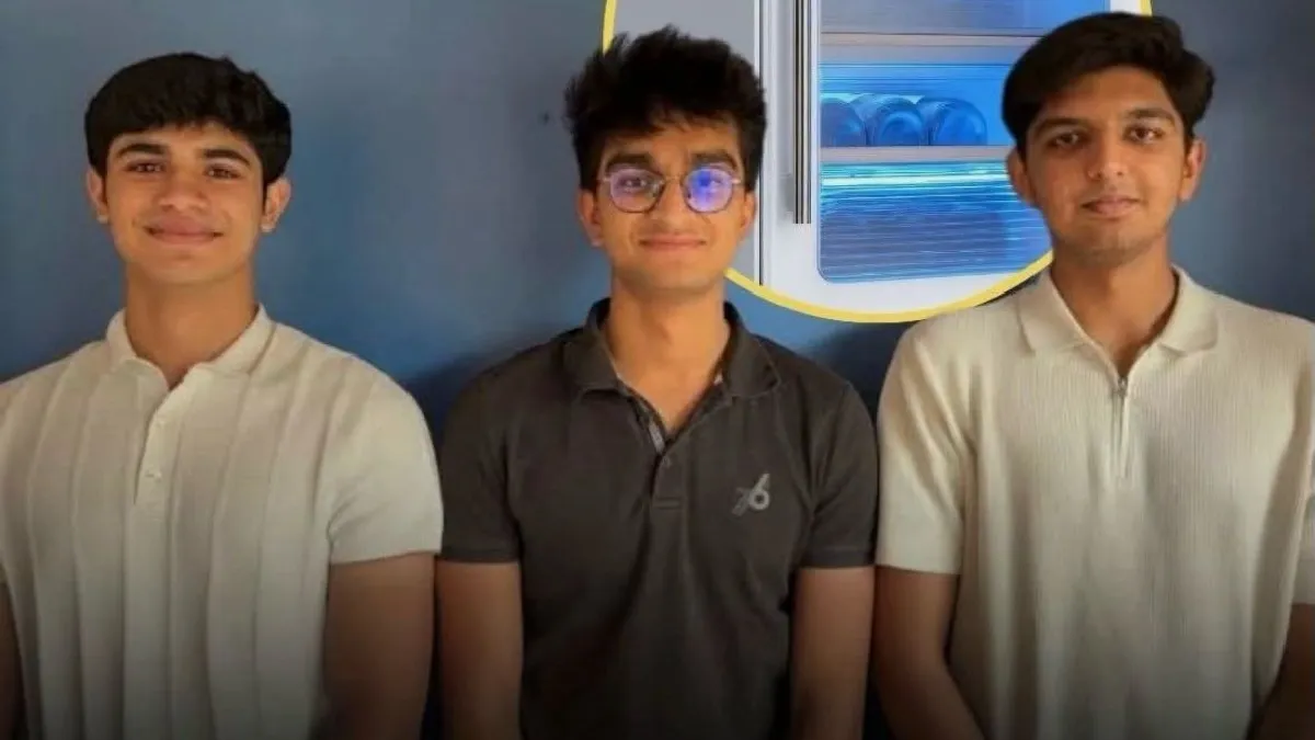 ಕರೆಂಟ್ ಬೇಡ, ಬ್ಯಾಟರಿಯೂ ಬೇಡ: ಕೇವಲ ಉಪ್ಪು ನೀರಿನಿಂದ ಕೆಲಸ ಮಾಡುವ ಫ್ರಿಡ್ಜ್ ಕಂಡುಹಿಡಿದ 3 ವಿದ್ಯಾರ್ಥಿಗಳು