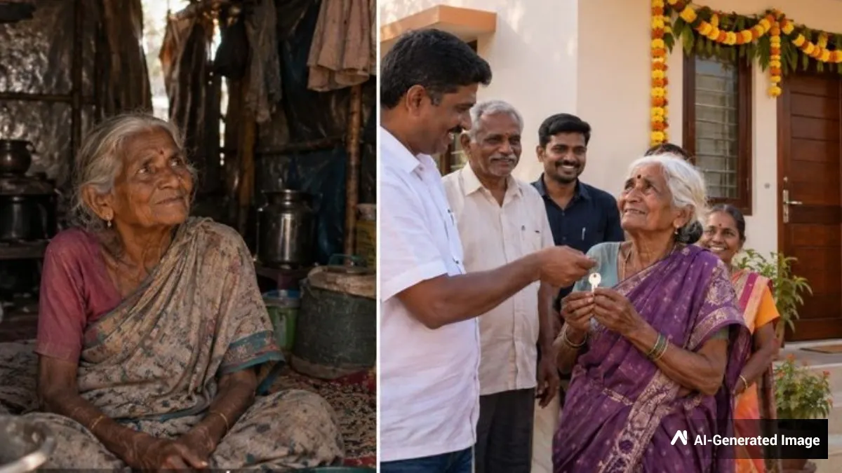 ಟಾರ್ಪಾಲಿನ್‌ ಗುಡಿಸಲಿನಲ್ಲಿದ್ದ ಮಹಿಳೆಗೆ 10 ಲಕ್ಷದ ಮನೆ ಕಟ್ಟಿಕೊಟ್ಟ ಉಪ್ಪಿನಂಗಡಿ ಗಣೇಶೋತ್ಸವ ಸಮಿತಿ