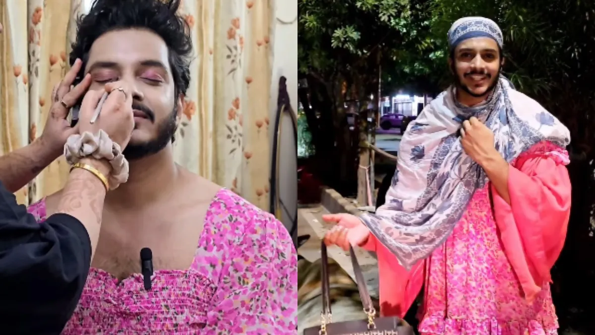 Viral Video: ಹುಡುಗಿ ವೇಷ ಧರಿಸಿ ಮನೆಯಿಂದ ಹೊರ ಬಂದ ವ್ಯಕ್ತಿ; ಜನರ ವರ್ತನೆಗೆ ಫುಲ್‌ ಸುಸ್ತು, ವೈರಲ್‌ ಆಗುತ್ತಿದೆ ವಿಡಿಯೋ