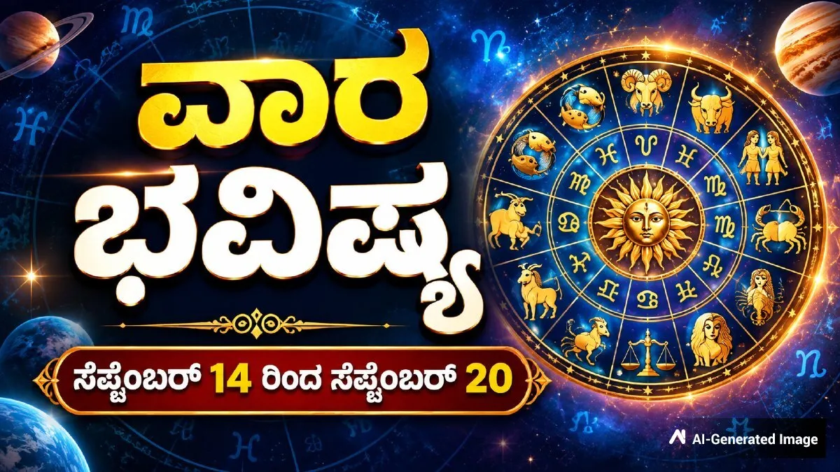 Weekly Horoscope: ಈ 5 ರಾಶಿಯವರಿಗೆ ಅದೃಷ್ಟದ ವಾರ; ಹೆಜ್ಜೆಹೆಜ್ಜೆಗೂ ಯಶಸ್ಸು, ಒಲಿಯಲಿದೆ ಧನಲಕ್ಷ್ಮೀ!