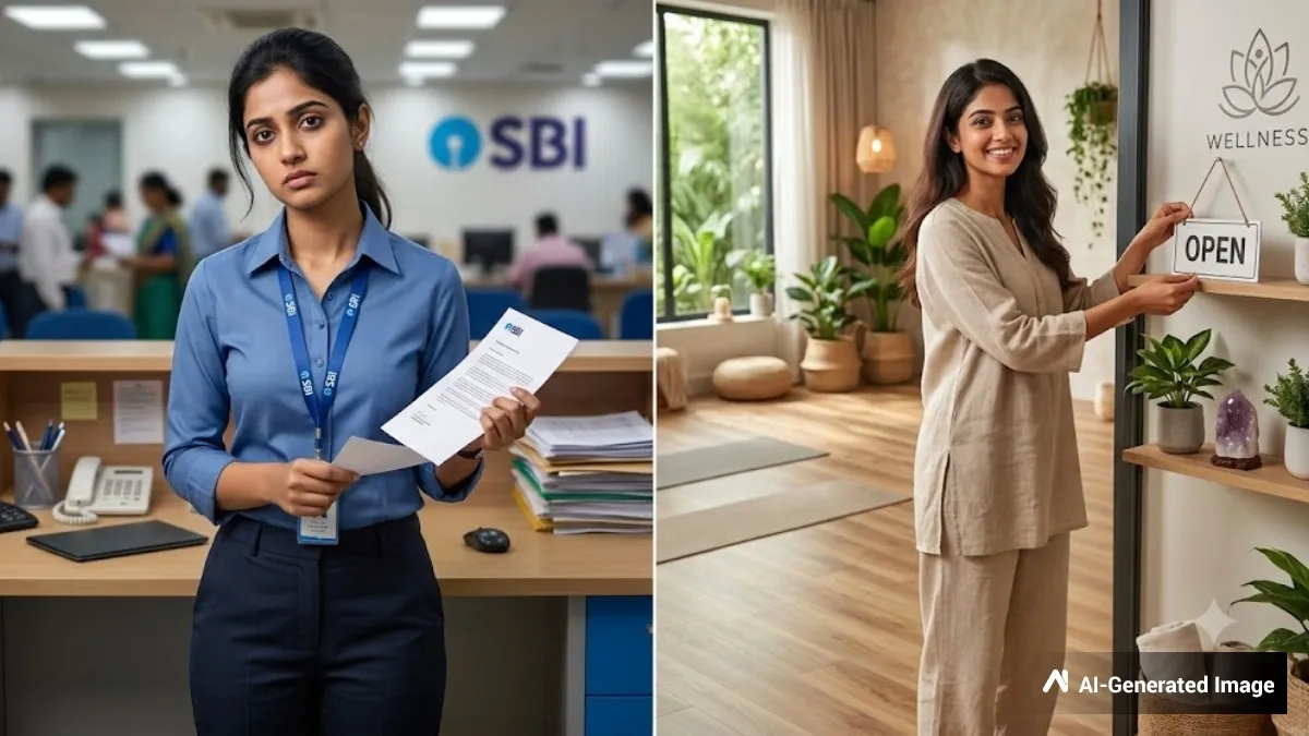 ಕೈತುಂಬಾ ಸಂಬಳದ SBI ಬ್ಯಾಂಕ್ ಕೆಲಸಕ್ಕೆ ಗುಡ್‌ಬೈ! ಒತ್ತಡ ಮುಕ್ತ ಯೋಗ ಸ್ಟುಡಿಯೋ ಶುರು ಮಾಡಿದ ಮಹಿಳೆ