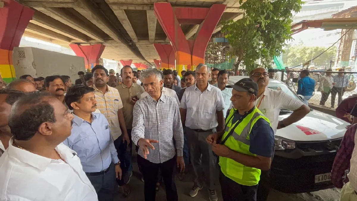 Bengaluru Silk Board: ಸಿಲ್ಕ್ ಬೋರ್ಡ್ ಜಂಕ್ಷನ್‌ಗೆ ಹೊಸ ರೂಪ; ಸಮಗ್ರ ಅಭಿವೃದ್ಧಿ ಬಗ್ಗೆ ಸಚಿವ ಕೃಷ್ಣ ಬೈರೇಗೌಡ ಗುಡ್‌ನ್ಯೂಸ್