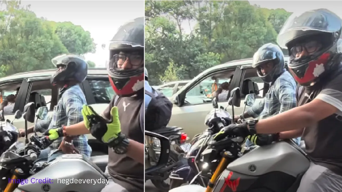 Bengaluru Traffic: ಟ್ರಾಫಿಕ್ ಜಾಮ್‌ನಲ್ಲಿ ಅಪರಿಚಿತರ ನಡುವೆ ನಡೆದ ಫ್ರೆಂಡ್ಲಿ ಮಾತುಕತೆ ವೈರಲ್; ವಿಡಿಯೋದಲ್ಲಿ ಏನಿದೆ