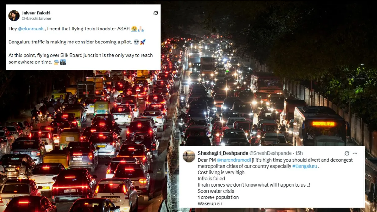 Bengaluru Traffic: ಟ್ರಾಫಿಕ್ ಕಿರಿಕಿರಿಗೆ ಎಲಾನ್ ಮಸ್ಕ್‌ಗೆ ನೆಟ್ಟಿಗನ ವಿಚಿತ್ರ ಬೇಡಿಕೆ; ಪ್ರಧಾನಿ ಮೋದಿಗೂ ರಿಕ್ವೆಸ್ಟ್‌
