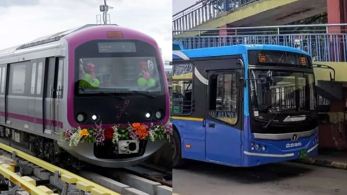 Bengaluru Namma Metro: ಪ್ರಯಾಣಿಕರಿಗೆ ಸಂಪರ್ಕ ಮತ್ತಷ್ಟು ಸುಲಭ; 2 ಮೆಟ್ರೋ ನಿಲ್ದಾಣಗಳ ಬಳಿ ಹೊಸ ಬಸ್ ಸ್ಟಾಪ್