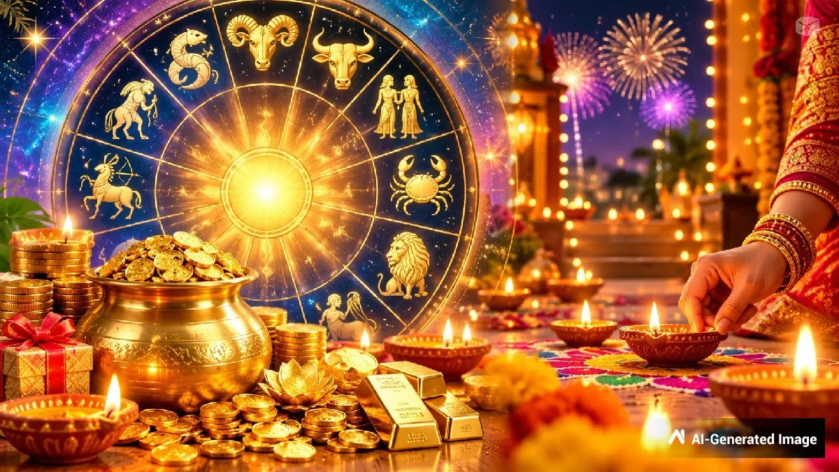 Diwali Horoscope : ಈ ನಾಲ್ಕು ರಾಶಿಯವರಿಗೆ ಒಮ್ಮೆಲೇ ಒಲಿಯುವಳು ಲಕ್ಷ್ಮೀ, ನಿರೀಕ್ಷೆಗೂ ಮೀರಿದ ಯಶಸ್ಸು, ಸಮೃದ್ಧಿ