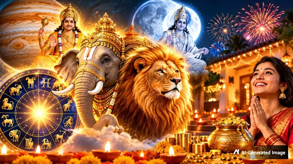 ನವೆಂಬರ್ ಆರಂಭದಲ್ಲೇ ಗಜಕೇಸರಿ ರಾಜಯೋಗ :ದೀಪಾವಳಿಗೂ ಮುನ್ನವೇ ಮೂರು ರಾಶಿಯವರಿಗೆ ಒಲಿಯುವಳು ಧನ ಲಕ್ಷ್ಮೀ