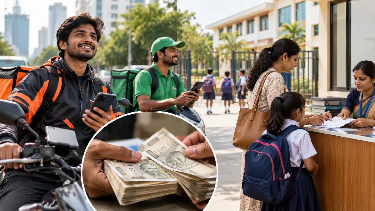 ಗಿಗ್‌ ವರ್ಕರ್ಸ್‌ ಮಗುವಿನ ಸ್ಕೂಲ್‌ ಫೀಸ್‌ 1.5 ಲಕ್ಷ : ಇಡೀ ಫ್ಯಾಮಿಲಿ ಇನ್‌ಕಂ ಬದಲಾಯಿಸಿದ್ದು ಪತ್ನಿಯ ನಿರ್ಧಾರ